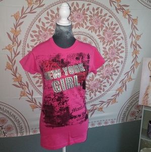 Girls L New York Girl Tee